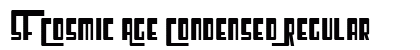 SF Cosmic Age Condensed Regular Font SF Cosmic Age Condensed Regular Font Preview