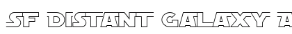 SF Distant Galaxy AltOutline Regular Font Preview