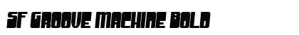 SF Groove Machine Bold font free download