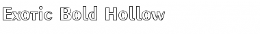 Download Exotic-Bold Hollow Font