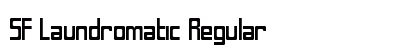 SF Laundromatic Regular Font Preview
