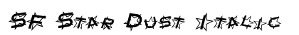 SF Star Dust Italic font free download