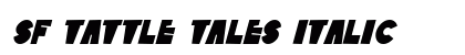 SF Tattle Tales Italic Preview