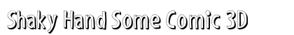 Shaky Hand Some Comic 3D preview