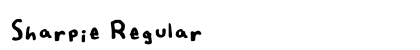 Sharpie Regular font free download