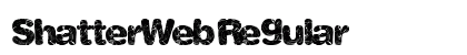 ShatterWeb Regular font free download