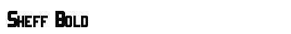 Sheff Bold font free download