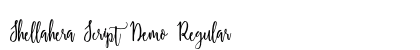 Shellahera Script Demo Regular preview