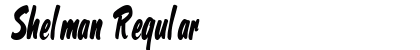Shelman Regular Font Preview
