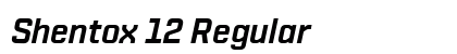 Shentox 12 Regular preview Shentox 12 Regular preview