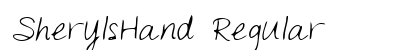 SherylsHand Regular font free download