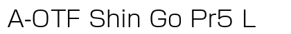 A-OTF Shin Go Pr5 L Preview