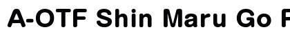 A-OTF Shin Maru Go Pro B font free download