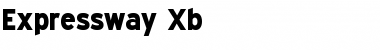 Expressway ExtraBold Font