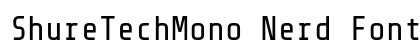 ShureTechMono Nerd Font Regular preview