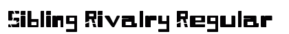 Sibling Rivalry Regular font free download