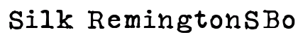 Silk RemingtonSBold Regular font free download