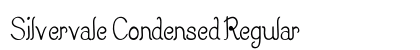 Silvervale Condensed Regular Preview