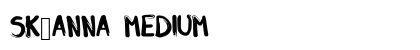SK_ANNA Medium font free download