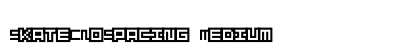 SkateCNoSpacing Medium Font Preview
