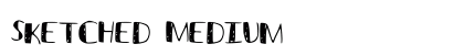 Sketched Medium font free download