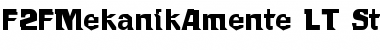 F2FMekanikAmente LT Std Regular Font