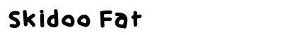 Skidoo Fat font free download