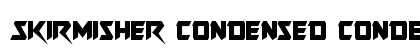Skirmisher Condensed Condensed font free download