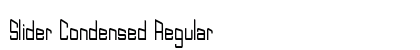 Slider Condensed Regular preview