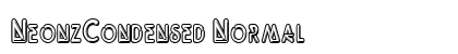 NeonzCondensed Normal font free download