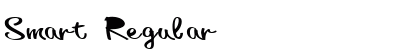 Smart Regular font free download