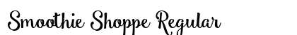 Smoothie Shoppe Regular Font Preview