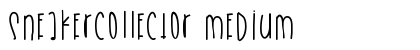 SneakerCollector Medium font free download