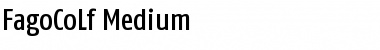 FagoCoLf Medium Font