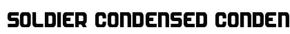 Soldier Condensed Condensed font free download