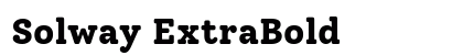 Solway ExtraBold preview