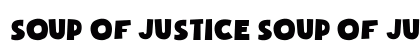 Soup of Justice Soup of Justice font free download