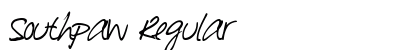 Southpaw Regular font free download