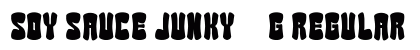 Soy Sauce Junky__G Regular font free download