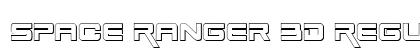 Space Ranger 3D Regular font free download