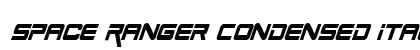Space Ranger Condensed Italic Condensed Italic preview