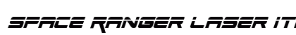 Space Ranger Laser Italic Preview