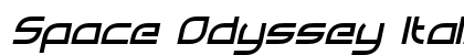 Space Odyssey Italic Preview