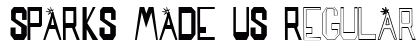 SPARKS MADE US Regular font free download