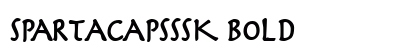 SpartaCapsSSK Bold Preview