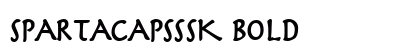SpartaCapsSSK Bold Preview