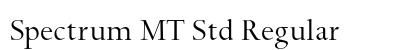 Spectrum MT Std Regular Preview