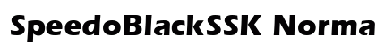 SpeedoBlackSSK Normal Preview
