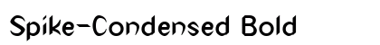 Spike-Condensed Bold Preview
