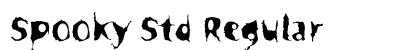 Spooky Std Regular font free download